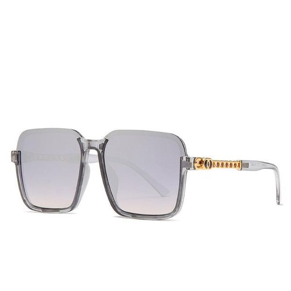 sunglasses luxury half-frame square men and women retro big women's eye fashion mirror gradient men's uv400, White;black
sunglasses luxury half-frame square men and women retro big women's eye fashion mirror gradient men's uv400, White;black