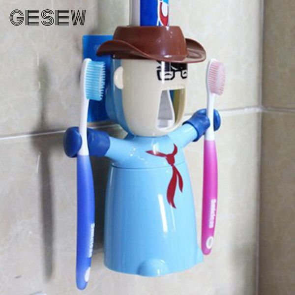 toothbrush holders gesew plastic automatic toothpaste dispenser set cartoon traceless kids holder bathroom accessory lazy
toothbrush holders gesew plastic automatic toothpaste dispenser set cartoon traceless kids holder bathroom accessory lazy