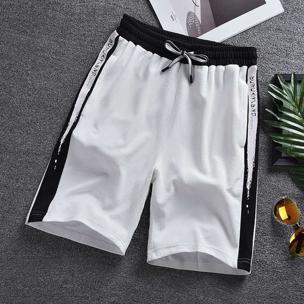 men's shorts sports shorts, loose fitting, men's 7-legged large underpants, summer leisure middle pants, ice silk 5-point, White;black
men's shorts sports shorts, loose fitting, men's 7-legged large underpants, summer leisure middle pants, ice silk 5-point, White;black