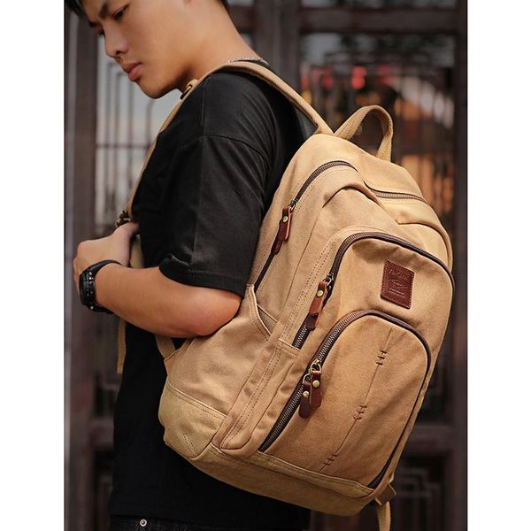 backpack outdoor canvas shoulder casual men's travel bag large capacity school lapcamping mountaineering rucksack xa800m
backpack outdoor canvas shoulder casual men's travel bag large capacity school lapcamping mountaineering rucksack xa800m