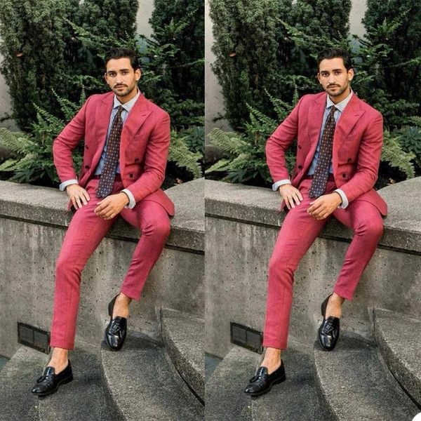 men's suits & blazers handsome groom wedding tuxedos double breasted prom party business outfit two pieces (jacket+pants), White;black
men's suits & blazers handsome groom wedding tuxedos double breasted prom party business outfit two pieces (jacket+pants), White;black