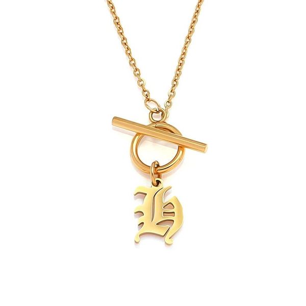 chains initial letter necklace stainless steel toggle for women gold/silver color metal alphabet a-z charm choker collier
chains initial letter necklace stainless steel toggle for women gold/silver color metal alphabet a-z charm choker collier