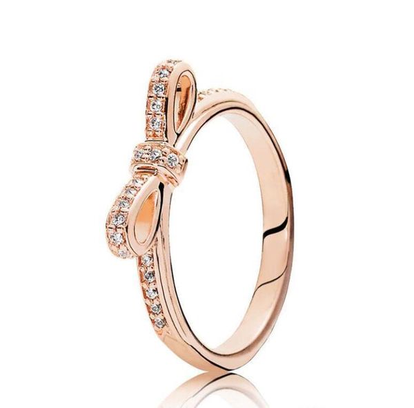 925 sterling silver shiny bow ring pandora european style ladies wedding cz diamond bow 18k rose gold ring
925 sterling silver shiny bow ring pandora european style ladies wedding cz diamond bow 18k rose gold ring