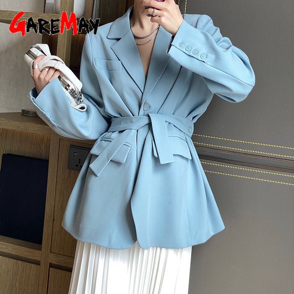 spring jackets and blazers suit for women oversize black with belt classic elegant korean style loose women's jacket outerwear 210428, White;black
spring jackets and blazers suit for women oversize black with belt classic elegant korean style loose women's jacket outerwear 210428, White;black