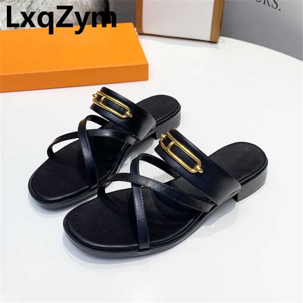 metal chain decor beach women slippers sandals narrow band heel flat causal low real leather slip on 60% off store online, Black
metal chain decor beach women slippers sandals narrow band heel flat causal low real leather slip on 60% off store online, Black
