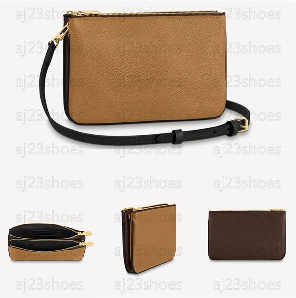 double zip pochette clutch bags two zipped pockets purse wallet adjustable leather strap cross body mini bag m69203
double zip pochette clutch bags two zipped pockets purse wallet adjustable leather strap cross body mini bag m69203