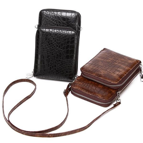 briefcases bag men's crocodile pattern zipper messenger trendy one-shoulder tooling
briefcases bag men's crocodile pattern zipper messenger trendy one-shoulder tooling
