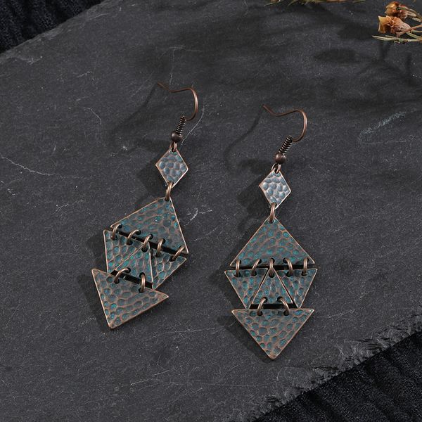 3pair/lot vintage boho ethnic indian earrings geometric element dangle drop earring fashion gifts for women charm jewellery accessories, Silver
3pair/lot vintage boho ethnic indian earrings geometric element dangle drop earring fashion gifts for women charm jewellery accessories, Silver