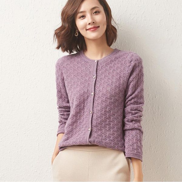 women's knits & tees autumn woman's sweater female cardigan chic hollow o-neck long sleeve 100% wool knitted coats clothes jumper, White
women's knits & tees autumn woman's sweater female cardigan chic hollow o-neck long sleeve 100% wool knitted coats clothes jumper, White