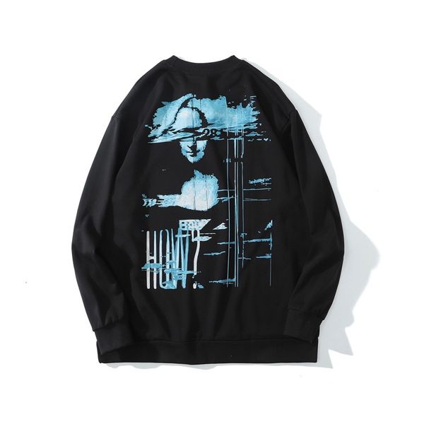 high street hip hop dark print long sleeve pullover autumn and winter brand men's oversize large round neck sweater, Black
high street hip hop dark print long sleeve pullover autumn and winter brand men's oversize large round neck sweater, Black