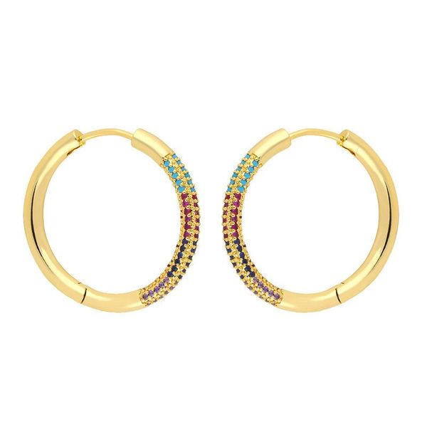 hoop & huggie 3.5cm height gold color multi rhinestone for women round earrings trendy circle earings brincos fashion jewelry, Golden;silver
hoop & huggie 3.5cm height gold color multi rhinestone for women round earrings trendy circle earings brincos fashion jewelry, Golden;silver