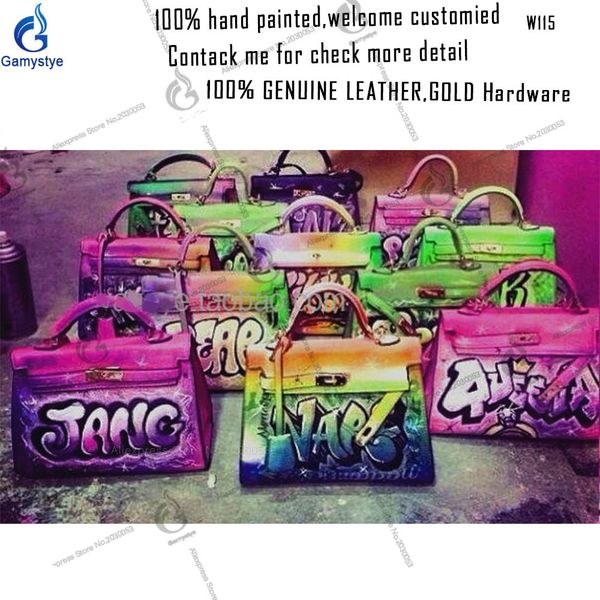 graffiti multicolor painted customized name letter hand draw print h women totes cowhide handbags gifts genuine leather bags
graffiti multicolor painted customized name letter hand draw print h women totes cowhide handbags gifts genuine leather bags