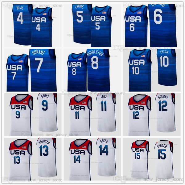 printed 2021 tokyo summer olympics basketball jerseys 4 bradley beal 5 zach lavine 6 damian lillard 7 kevin durant 8 khris middleton 10 jays, Black;red
printed 2021 tokyo summer olympics basketball jerseys 4 bradley beal 5 zach lavine 6 damian lillard 7 kevin durant 8 khris middleton 10 jays, Black;red