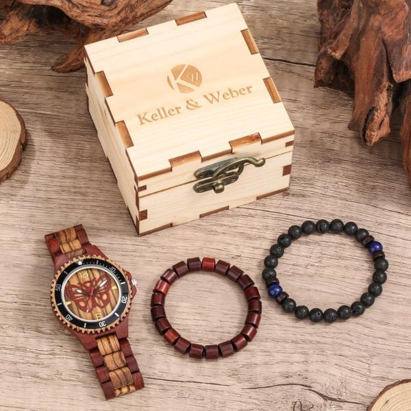 wristwatches fashion leisure men's quartz watch wooden beads bracelet set sandalwood three strap, Slivery;brown
wristwatches fashion leisure men's quartz watch wooden beads bracelet set sandalwood three strap, Slivery;brown