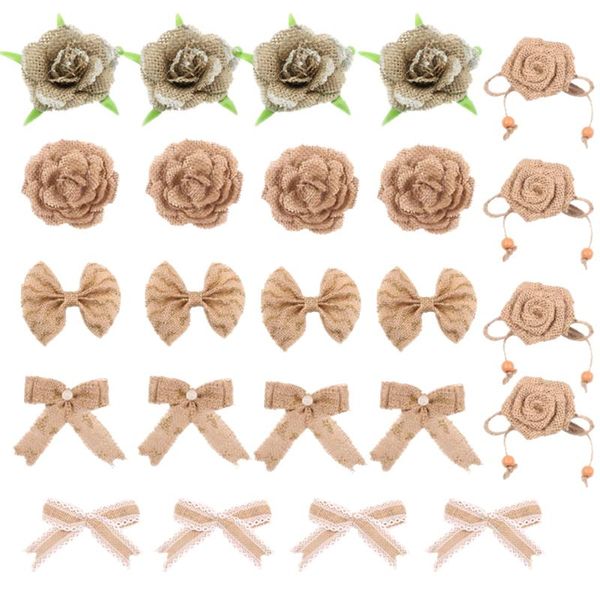 yarn 24pcs diy decorated suit rope hessian bowknot linen volume festive decoration size, Black;white
yarn 24pcs diy decorated suit rope hessian bowknot linen volume festive decoration size, Black;white