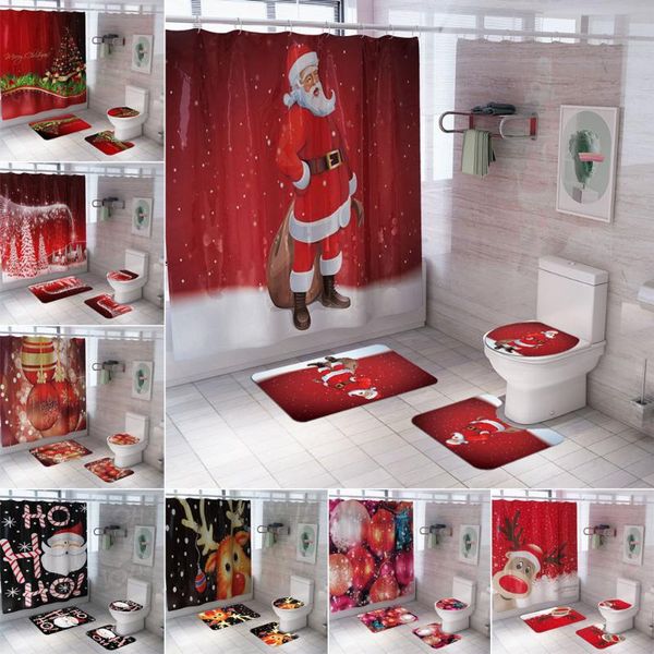 shower curtains merry christmas bathroom set snowman santa father bell elk pattern waterproof curtain toilet cover mat non slip rug
shower curtains merry christmas bathroom set snowman santa father bell elk pattern waterproof curtain toilet cover mat non slip rug