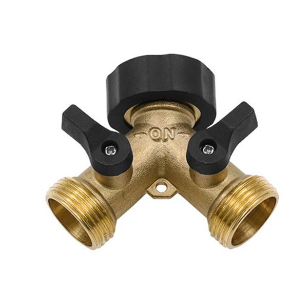 watering equipments y type water separator brass ball valve joint garden hose adapter trap with 2 valves hand tools pipe connector
watering equipments y type water separator brass ball valve joint garden hose adapter trap with 2 valves hand tools pipe connector