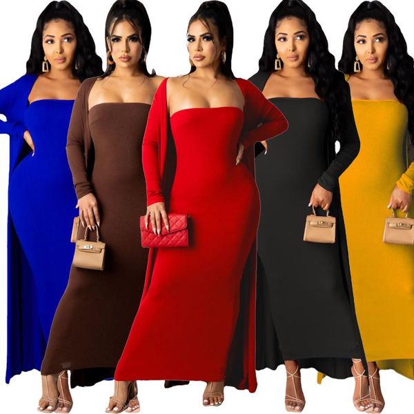 casual dresses 32r6322 autumn winter women fashion solid slim tube two-piece dress and jacket, Black;gray
casual dresses 32r6322 autumn winter women fashion solid slim tube two-piece dress and jacket, Black;gray