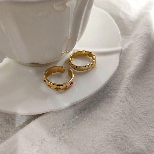 wedding rings design round geometric opening gold brass fashion hollow carved star finger for women boho jewelry gifts, Slivery;golden
wedding rings design round geometric opening gold brass fashion hollow carved star finger for women boho jewelry gifts, Slivery;golden