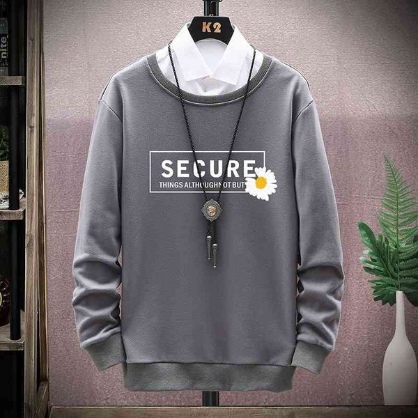 autumn and winter 2021 new round neck sweater trend loose tide brand bottomed shirt men's clothes, Black
autumn and winter 2021 new round neck sweater trend loose tide brand bottomed shirt men's clothes, Black
