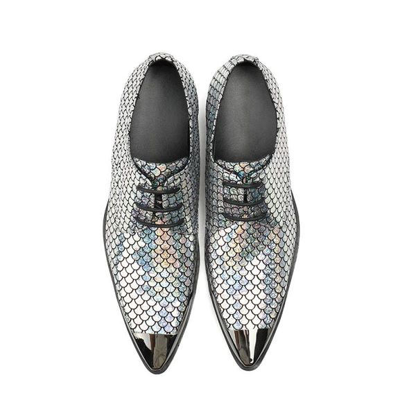 sliver fish pattern men formal shoes pointed toe genuine leather lace up men elegant dress office oxford shoes zapatos hombre, Black
sliver fish pattern men formal shoes pointed toe genuine leather lace up men elegant dress office oxford shoes zapatos hombre, Black