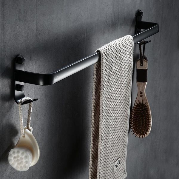 towel racks rack with hooks durable aluminum adhesive wall clothes hange kitchen bathroom shower room hanger
towel racks rack with hooks durable aluminum adhesive wall clothes hange kitchen bathroom shower room hanger