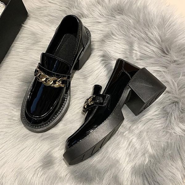 dress shoes 2021 spring and autumn women's high heel ladies platform casual set foot fashion all-match, Black
dress shoes 2021 spring and autumn women's high heel ladies platform casual set foot fashion all-match, Black