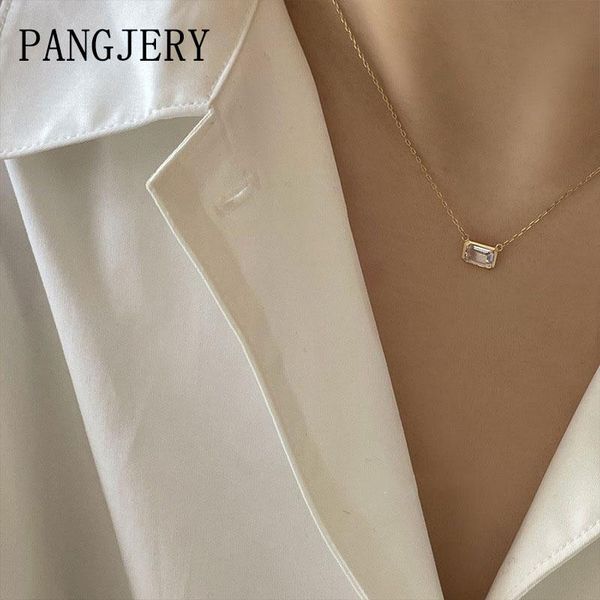 chains pangjery 925 sterling silver rectangular sugar zircon necklaces for women fashion luxury charming creative birthday jewelry gift
chains pangjery 925 sterling silver rectangular sugar zircon necklaces for women fashion luxury charming creative birthday jewelry gift