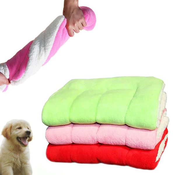cat beds & furniture hptyfd simple pet mat winter thicken fleece dog bed warm soft sleeping cover for small medium large dogs cats sofa cush 
cat beds & furniture hptyfd simple pet mat winter thicken fleece dog bed warm soft sleeping cover for small medium large dogs cats sofa cush