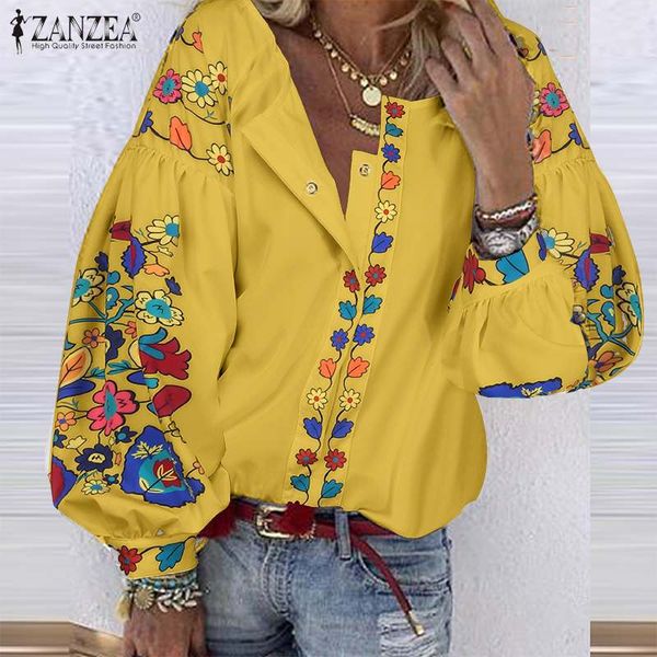 bohemian floral printed blouse zanzea women long sleeve buttons casual spring blusas femme robe work shirts plus size 7, White
bohemian floral printed blouse zanzea women long sleeve buttons casual spring blusas femme robe work shirts plus size 7, White