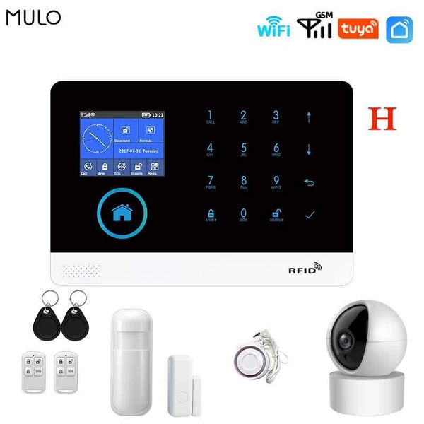 wifi wireless gsm security system for home apartment tuya smart alarm house app control with door motion detector systems
wifi wireless gsm security system for home apartment tuya smart alarm house app control with door motion detector systems