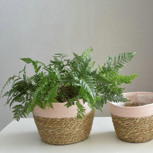 storage baskets nordic handmade straw basket laundry picnic toy macrame woven flower pot plant container home decoration
storage baskets nordic handmade straw basket laundry picnic toy macrame woven flower pot plant container home decoration