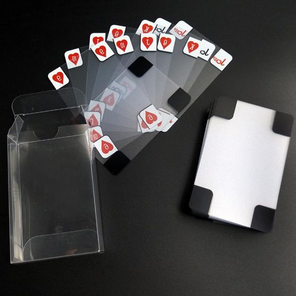 5.7cm*8.8cm transparent waterproof pvc poker playing cards plastic crystal wareable ware resistant party favor
5.7cm*8.8cm transparent waterproof pvc poker playing cards plastic crystal wareable ware resistant party favor