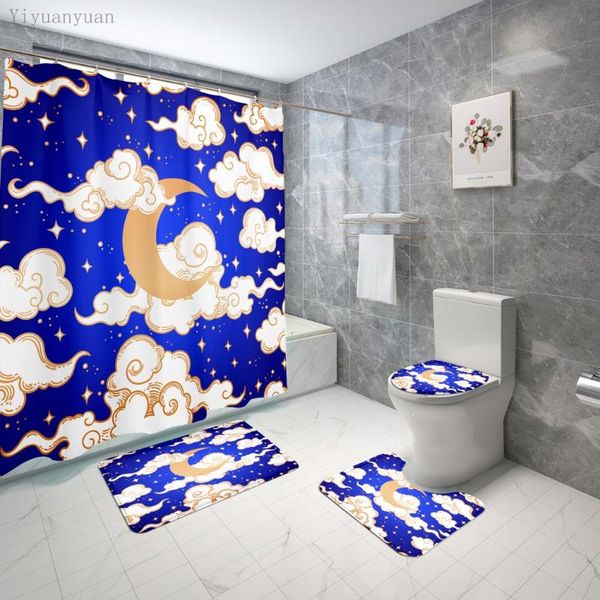 shower curtains starry sky moon night printed bathroom curtain pink rose set toilet seat cover rugs non-slip bath mat
shower curtains starry sky moon night printed bathroom curtain pink rose set toilet seat cover rugs non-slip bath mat