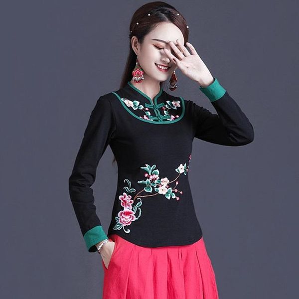 ethnic clothing chinese blouse shirt for women mandarin collar oriental female elegant cheongsam, Red
ethnic clothing chinese blouse shirt for women mandarin collar oriental female elegant cheongsam, Red