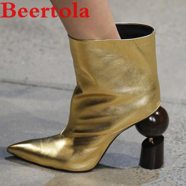 boots early autumn women's large size strange heels catwalk runway ladies dress pointed toe slip on ankle botas mujer, Black
boots early autumn women's large size strange heels catwalk runway ladies dress pointed toe slip on ankle botas mujer, Black