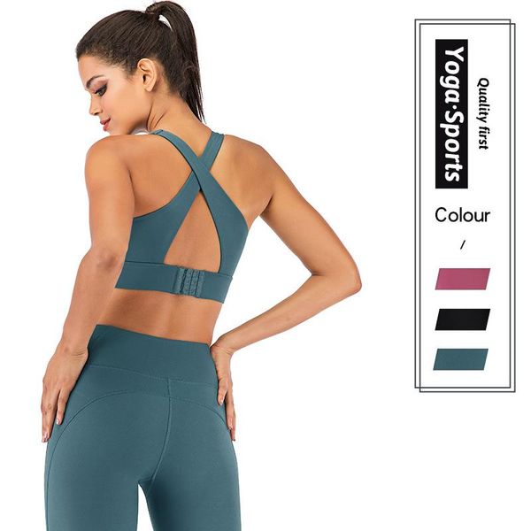 yoga outfit women push up straps cross beauty back sports bra adjustable buckle gym workout fitness corset underwear active wear 
yoga outfit women push up straps cross beauty back sports bra adjustable buckle gym workout fitness corset underwear active wear