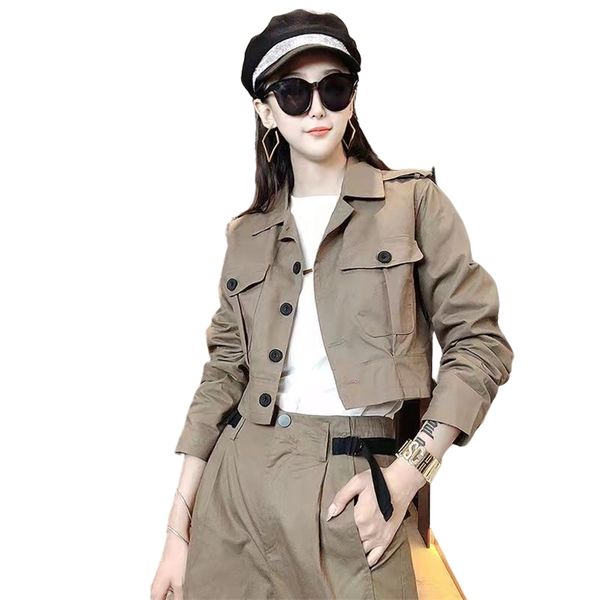 spring autumn two piece set casual women sets turn down collar coat full length pant plus size woman tracksuit pieces 211105, White
spring autumn two piece set casual women sets turn down collar coat full length pant plus size woman tracksuit pieces 211105, White