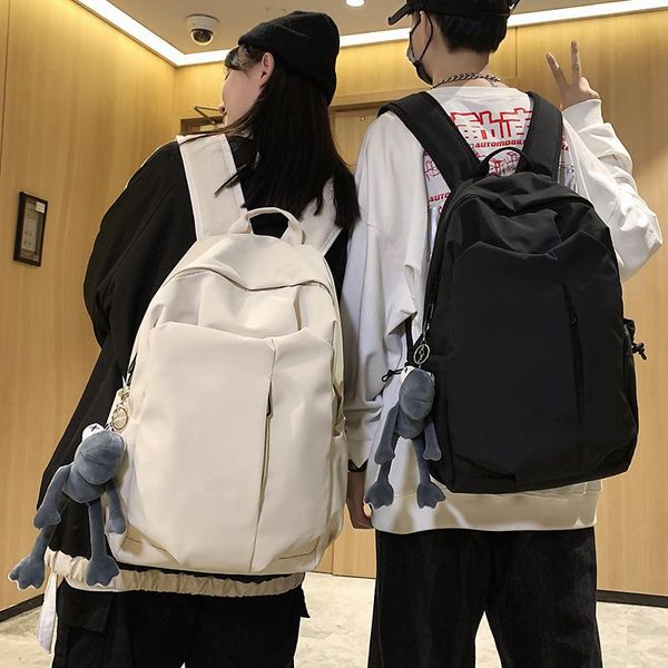 solid color women backpack nylon waterproof teen girl bag travel shoulder college casual simple unisex
solid color women backpack nylon waterproof teen girl bag travel shoulder college casual simple unisex