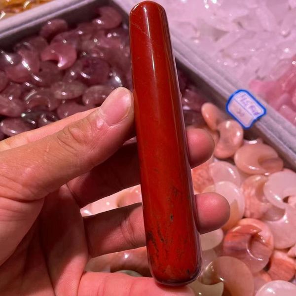 decorative objects & figurines natural red jasper crystal massage reiki stick stone
decorative objects & figurines natural red jasper crystal massage reiki stick stone