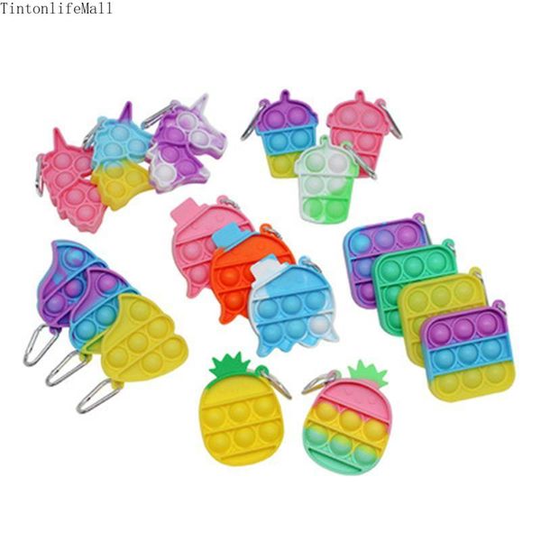 anti-stress toy keychain pendants for keyrings phone hanging accessories soft silicone push bubble cell phone straps & charms
anti-stress toy keychain pendants for keyrings phone hanging accessories soft silicone push bubble cell phone straps & charms