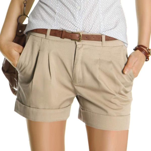 women's shorts harajuku casual for women 2021 summer high waist wide-leg curl short with belt female solid safari style bottom, White;black
women's shorts harajuku casual for women 2021 summer high waist wide-leg curl short with belt female solid safari style bottom, White;black
