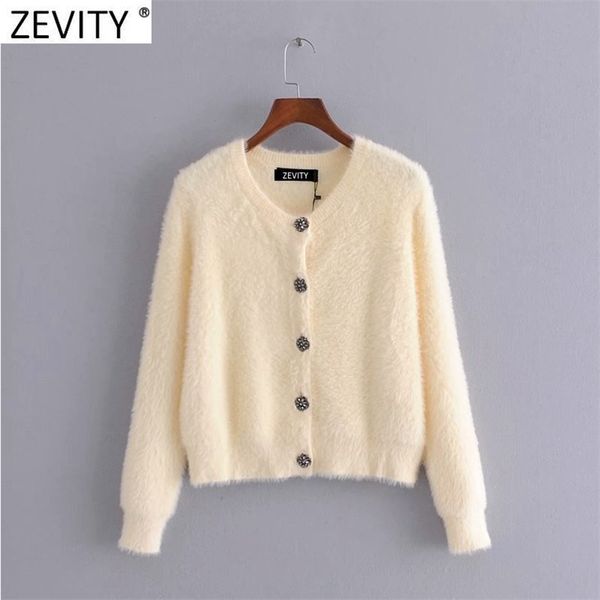women fashion o neck fur style solid knitting sweater lady long sleeve breasted chic casual cardigans s635 210420, White;black
women fashion o neck fur style solid knitting sweater lady long sleeve breasted chic casual cardigans s635 210420, White;black