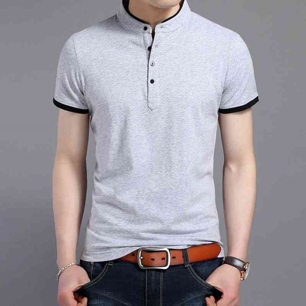 men's t-shirts summer men mandarin collar t- basic tshirt male short sleeve tees cotton t abz385 h9ev, White;black
men's t-shirts summer men mandarin collar t- basic tshirt male short sleeve tees cotton t abz385 h9ev, White;black