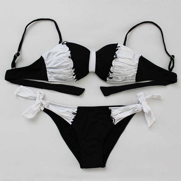 2021 bandeau swimwear womens swimsuits beach bikini set push up swimsuit female bathing suit bather maillot de bain swiming
2021 bandeau swimwear womens swimsuits beach bikini set push up swimsuit female bathing suit bather maillot de bain swiming
