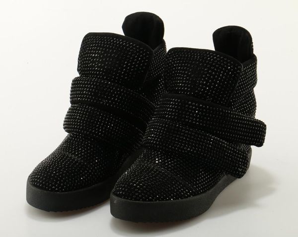 boots zapatillas deportivas mujer crystals fashion sneakers wedges platform gilitter short height increasing casual shoes woman, Black
boots zapatillas deportivas mujer crystals fashion sneakers wedges platform gilitter short height increasing casual shoes woman, Black
