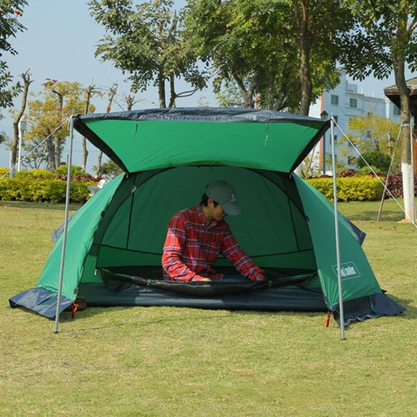 tents and shelters single tent outdoor camping aluminum pole light silicone rainproof breathable waterproof travel
