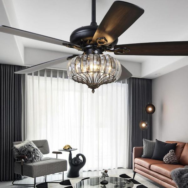 contemporary led fan ceiling lamp with remote control black crystal lighting for home dining room bedroom restaurant fans
contemporary led fan ceiling lamp with remote control black crystal lighting for home dining room bedroom restaurant fans