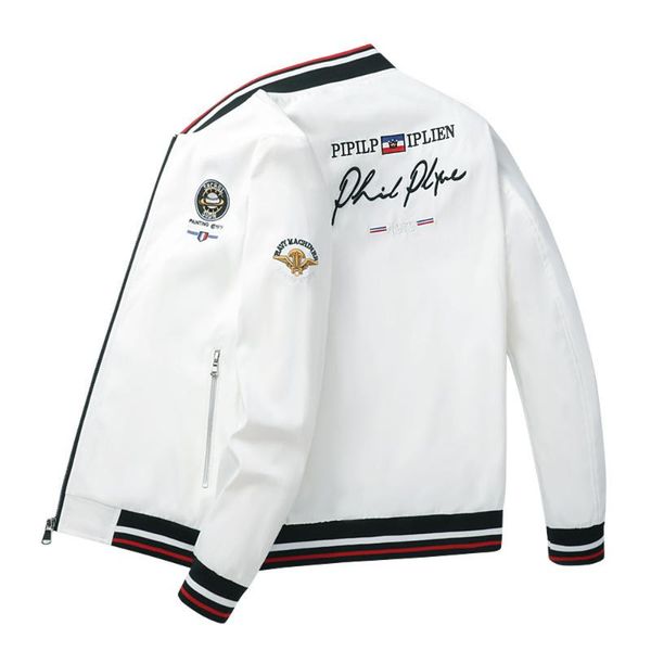 men's jackets embroidered baseball uniform jacket flight 2021 spring autumn casual tide bomber outerwear coat, Black;brown
men's jackets embroidered baseball uniform jacket flight 2021 spring autumn casual tide bomber outerwear coat, Black;brown