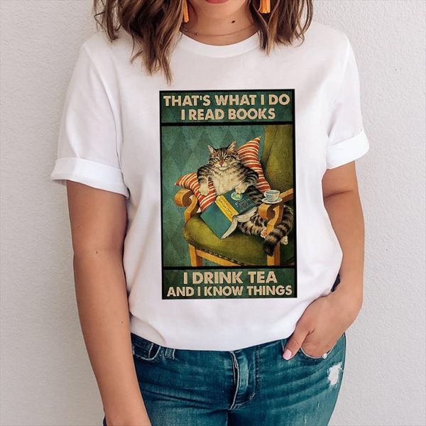 men graphic funny cat 90s mens style trend coffee printing cartoon lady clothes clothing tees print female t shirt, White;black
men graphic funny cat 90s mens style trend coffee printing cartoon lady clothes clothing tees print female t shirt, White;black